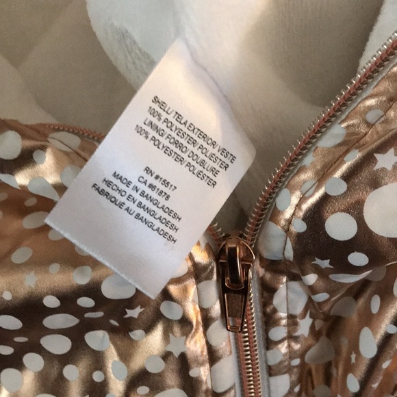 “Penelope & Mack” Girls Rose Gold Color Jacket! - Picture 5 of 6